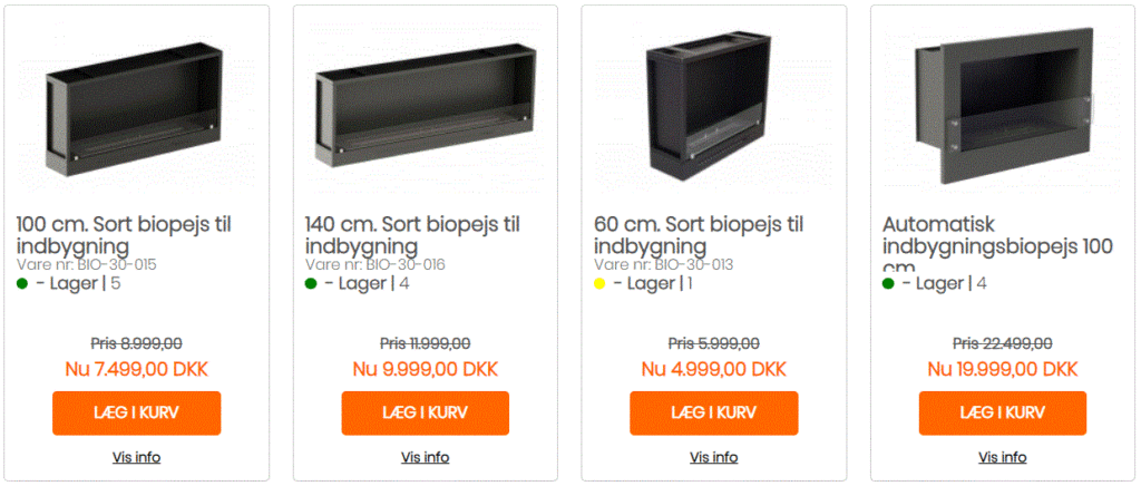 Biopejs indbygning